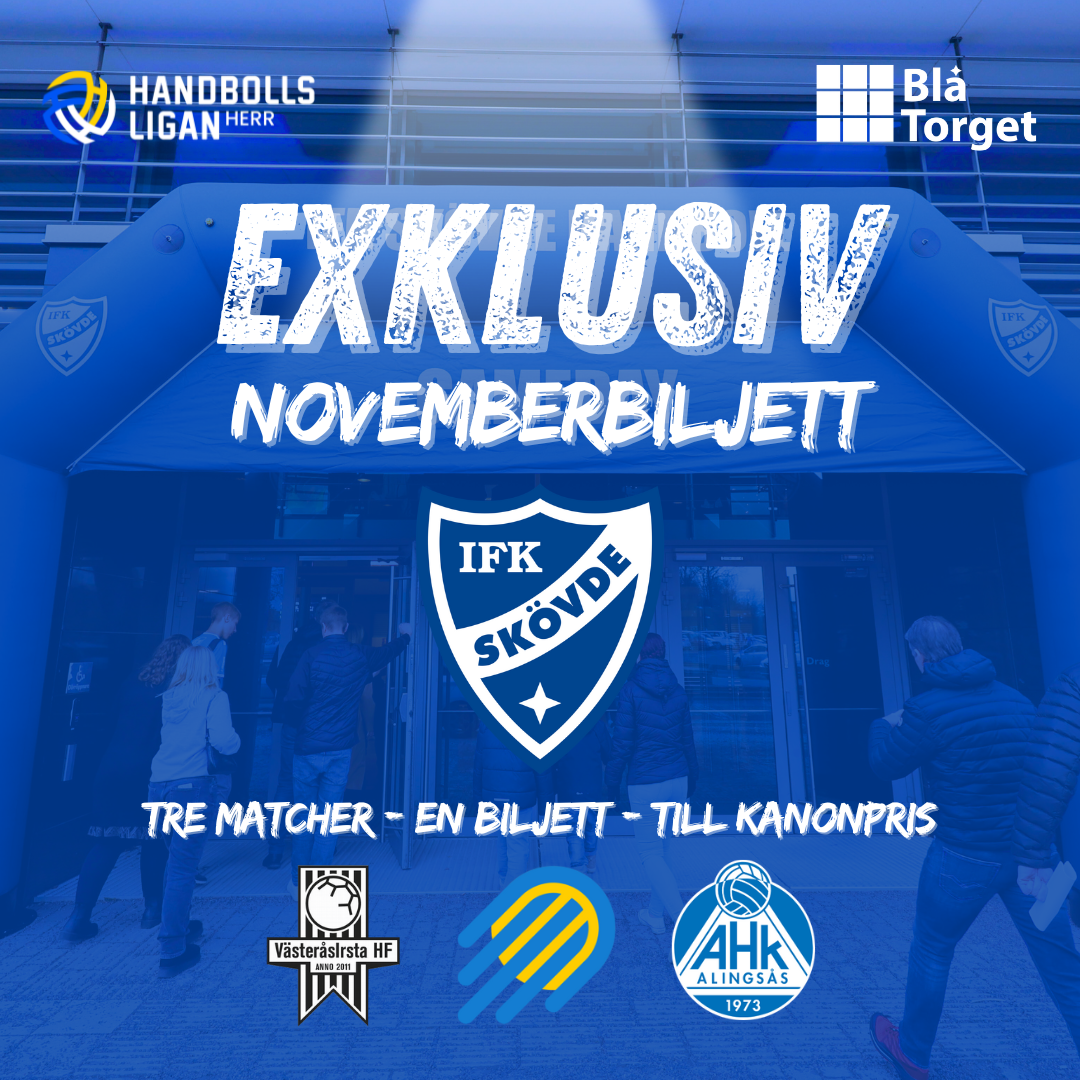 Event image Exklusiv Novemberbiljett Tre matcher - en biljett