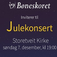 Event image Bøneskorets Julekonsert 2025, Storetveit kirke.