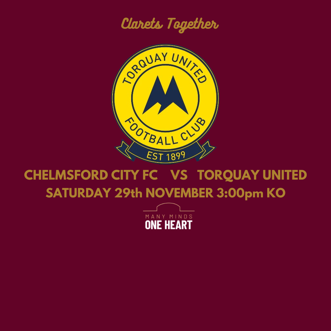Event image AWAY Tickets Chelmsford City v Torquay United