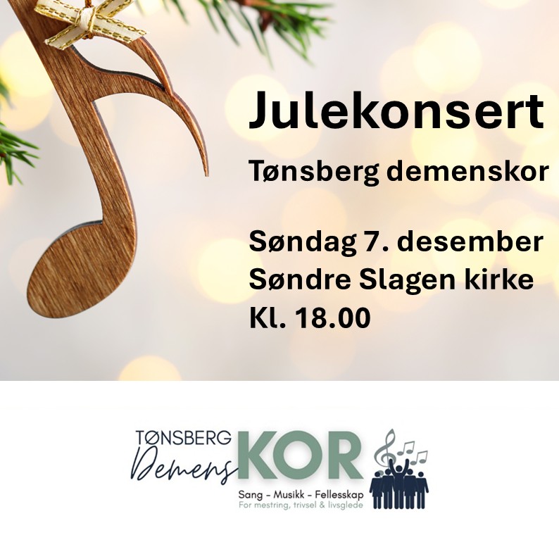 Event image Tønsberg Demenskor - Julekonsert