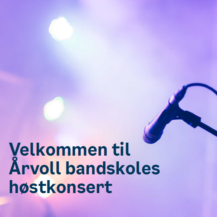 Event image Årvoll bandskoles høstkonsert
