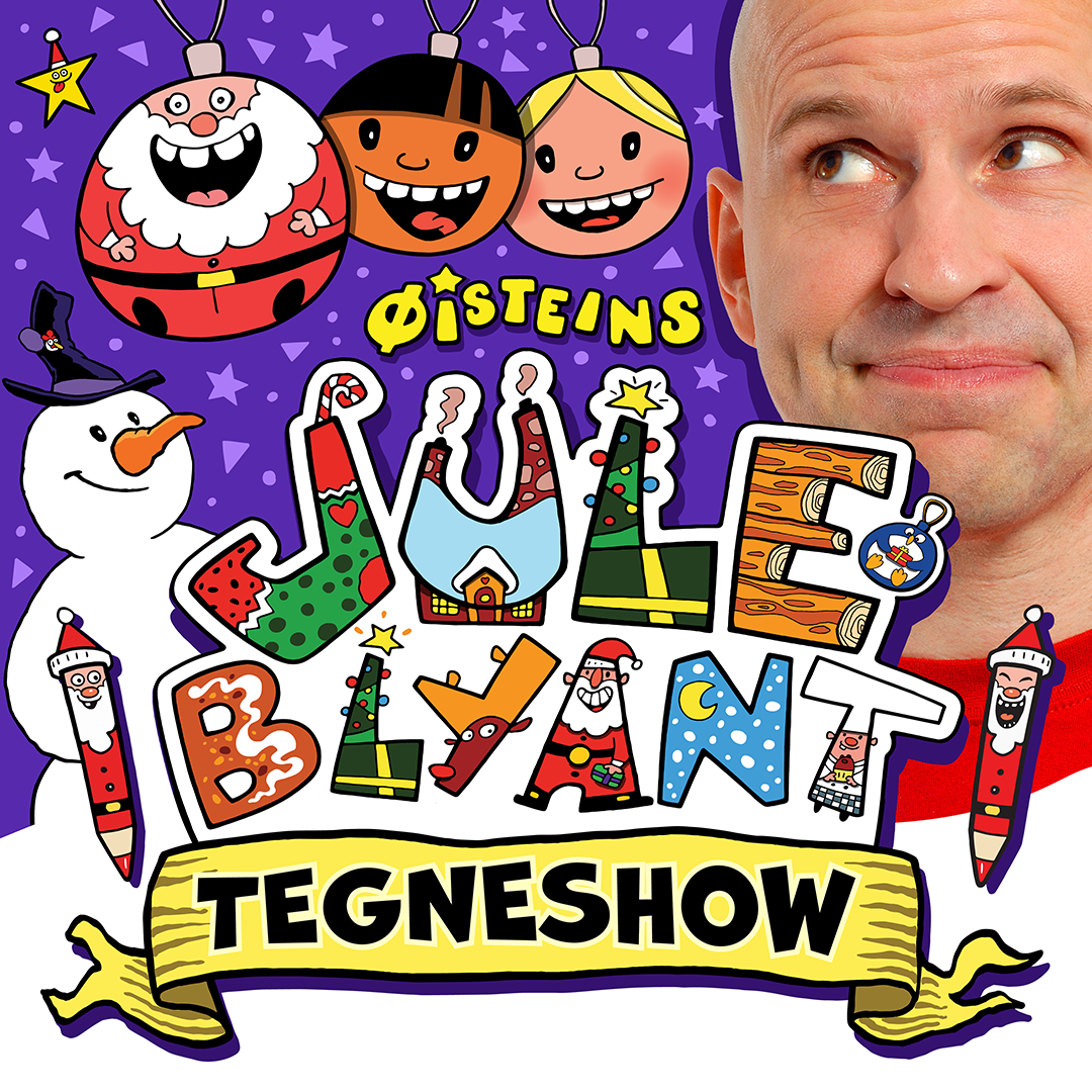 Event image Juleshow søndag 14.12.25 kl 14 med Øisteins Blyant på Bærums Verk. 