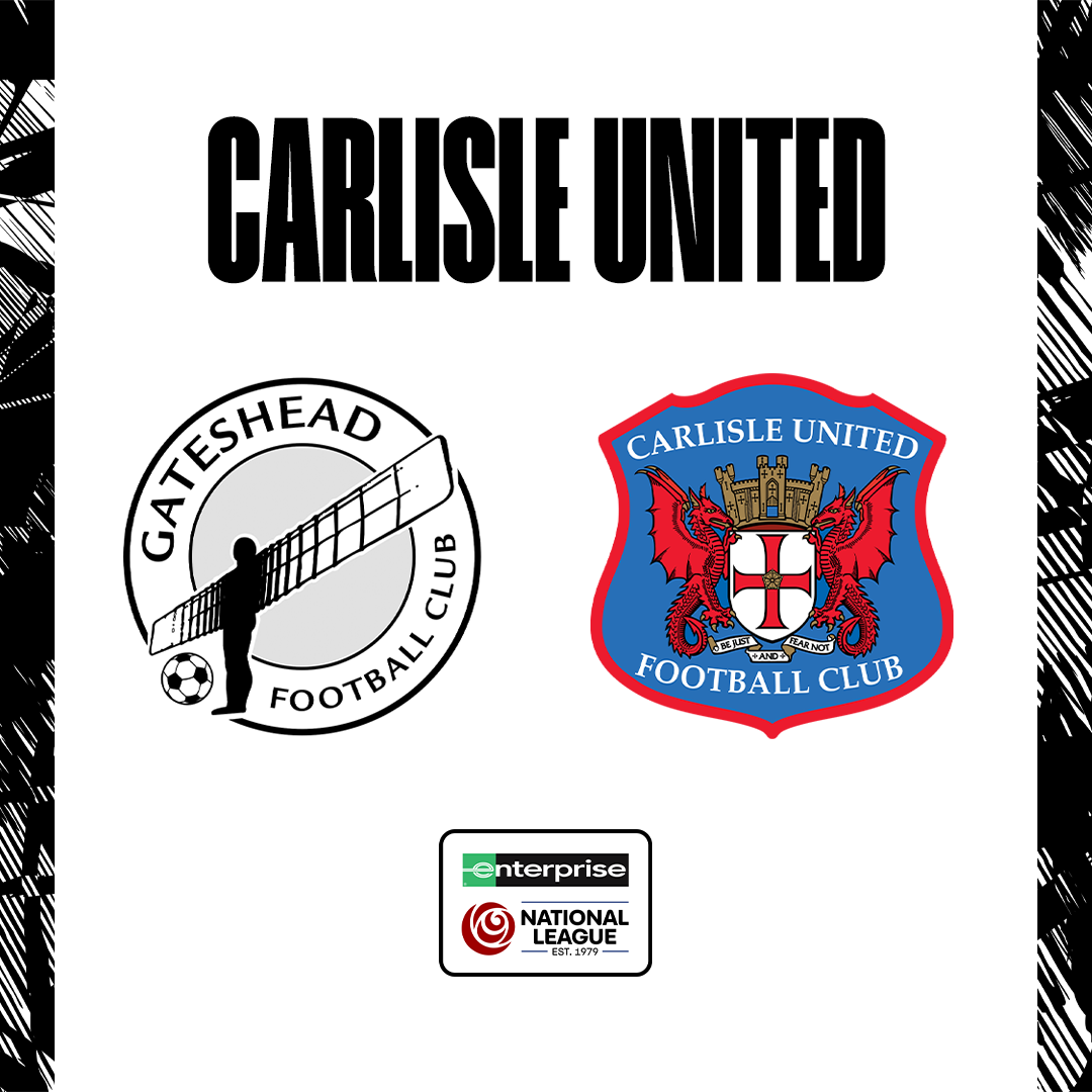 Event image Gateshead v Carlisle United (AWAY FANS ONLY) - SOUTH STAND