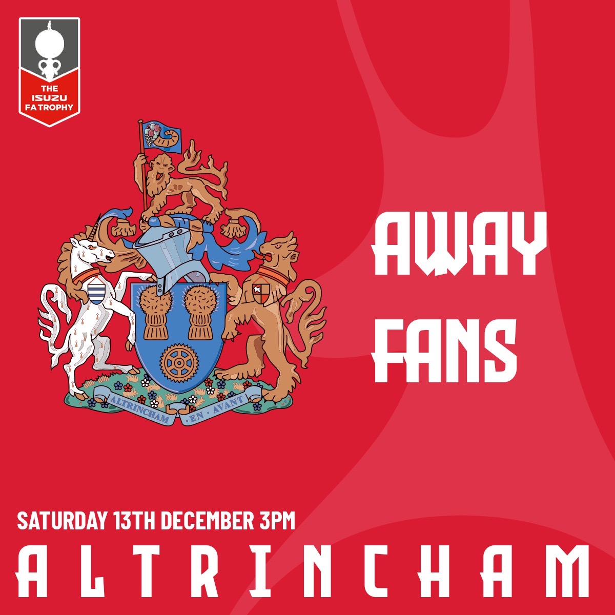 Event image 25.26 FA Trophy AFC Telford Utd V Altrincham FC - Away