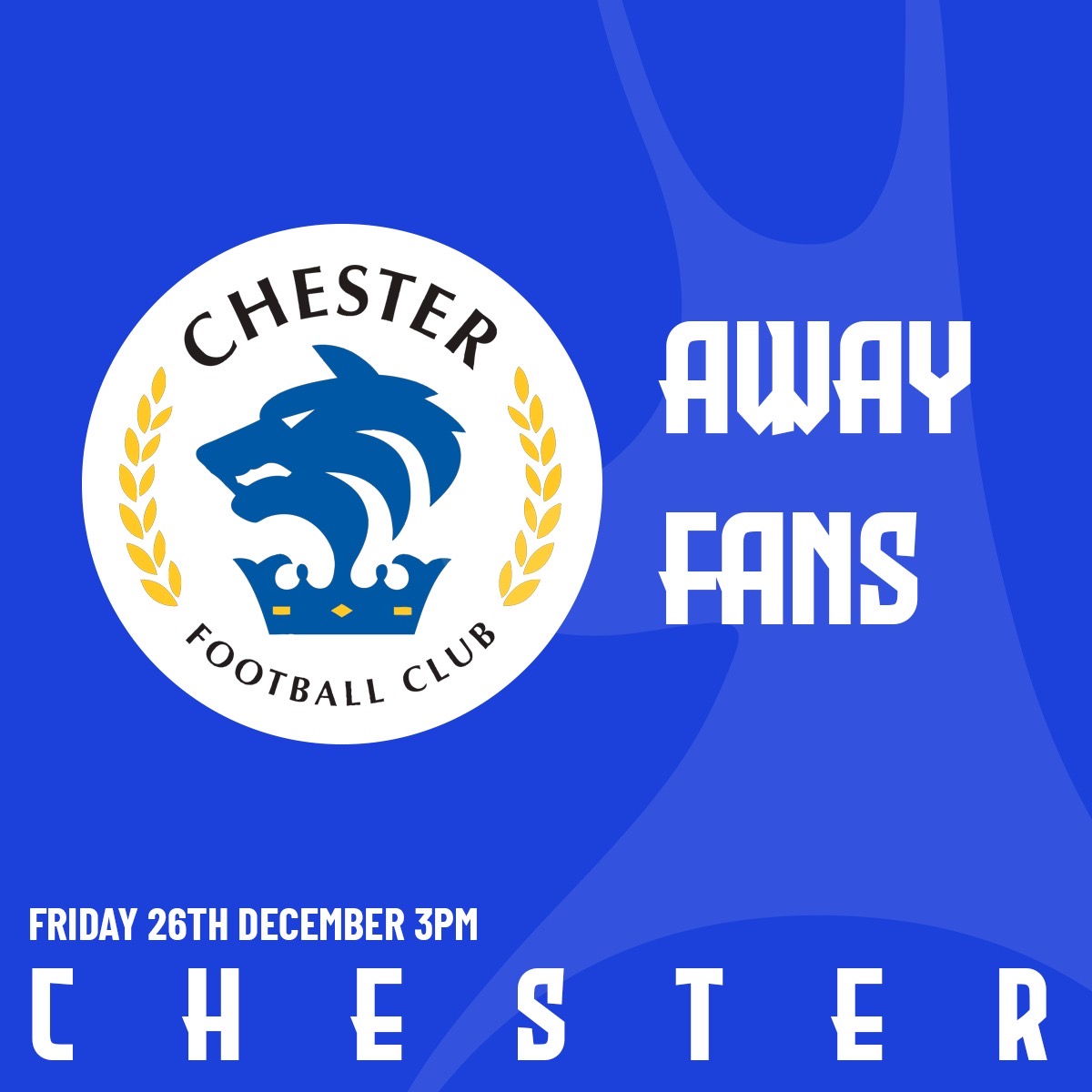 Event image 25.26 AFC Telford Utd v Chester FC - Away